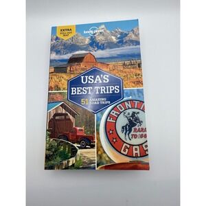 Lonely Planet USA Best Trips 51 Amazing Road Trips 3rd Ed 2018 Pull Out Map